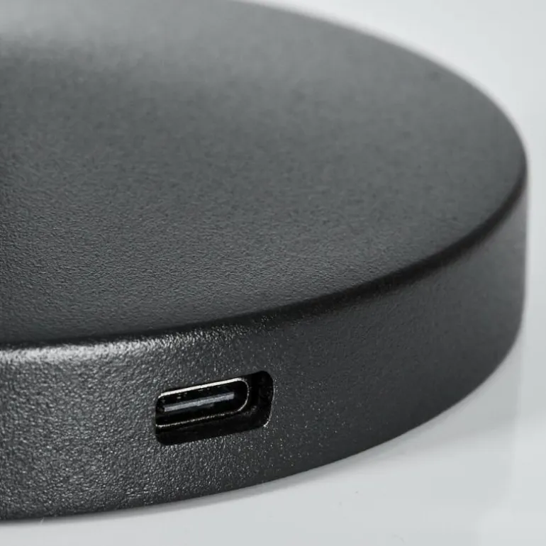 Algeraz Lampe de table d'extérieur, Lampe à poser LED Noir, 1 lumière