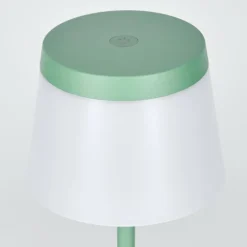 Algeraz Lampe de table d'extérieur, Lampe à poser LED Vert, 1 lumière