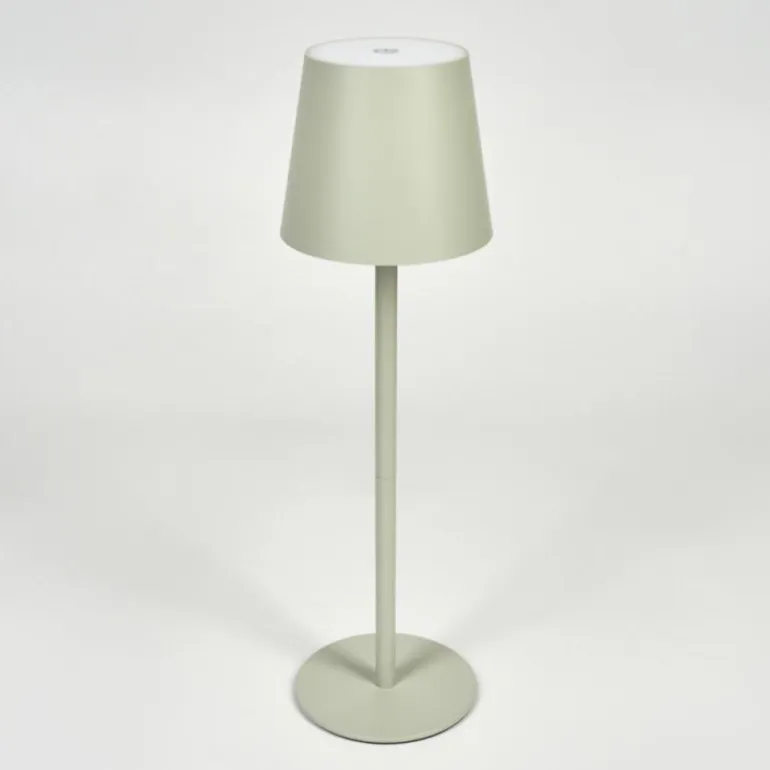 Allen Lampe de table d'extérieur, Lampe à poser LED Gris, Vert, 1 lumière
