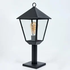 Anfei Eclairage de chemin Noir, 1 lumière