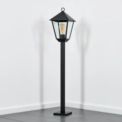 Anfei Eclairage de chemin Noir, 1 lumière