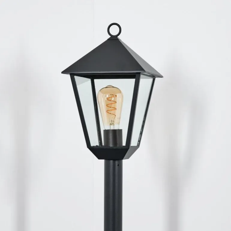 Anfei Eclairage de chemin Noir, 1 lumière