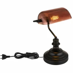 Antique Lampe à poser Luminaires Globo Lighting Noir, 1 lumière