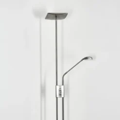 Antra Lampadaire LED Nickel mat, 1 lumière