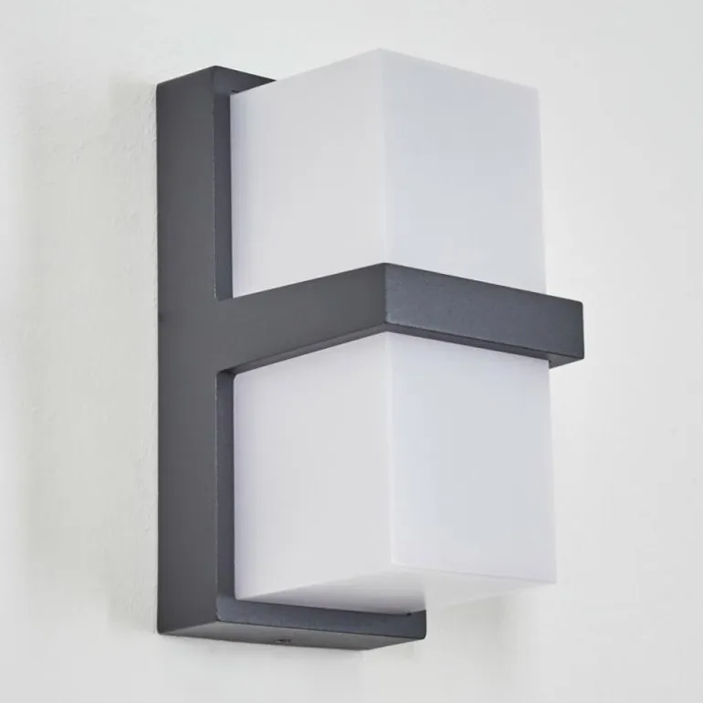 Antua Lampe murale d´extérieur, Luminaire Up & Down Anthracite, 1 lumière
