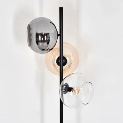 Apedo Lampadaire Ambre, Clair, Fumé, 3 lumières