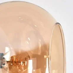 Apedo Lampadaire Ambre, Fumé, 4 lumières