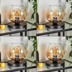 Apedo Lampe à poser Ambre, Clair, 1 lumière
