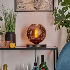 Apedo Lampe à poser Cuivré, 1 lumière