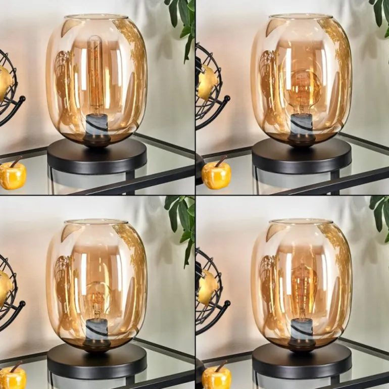 Apedo Lampe à poser Noir, 1 lumière