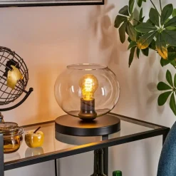 Apedo Lampe à poser Noir, 1 lumière