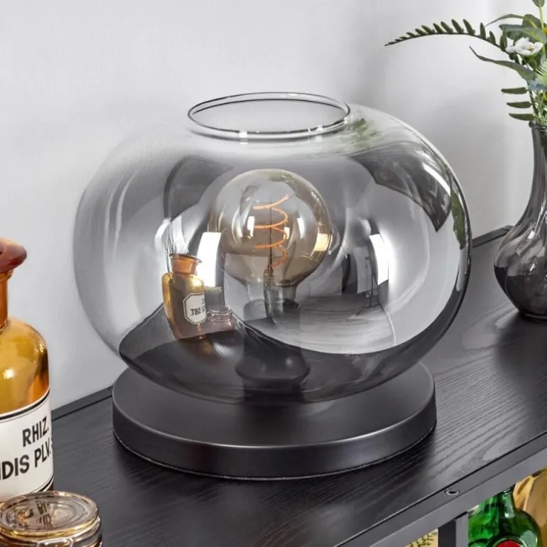Apedo Lampe à poser Noir, 1 lumière