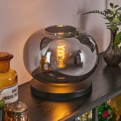 Apedo Lampe à poser Noir, 1 lumière