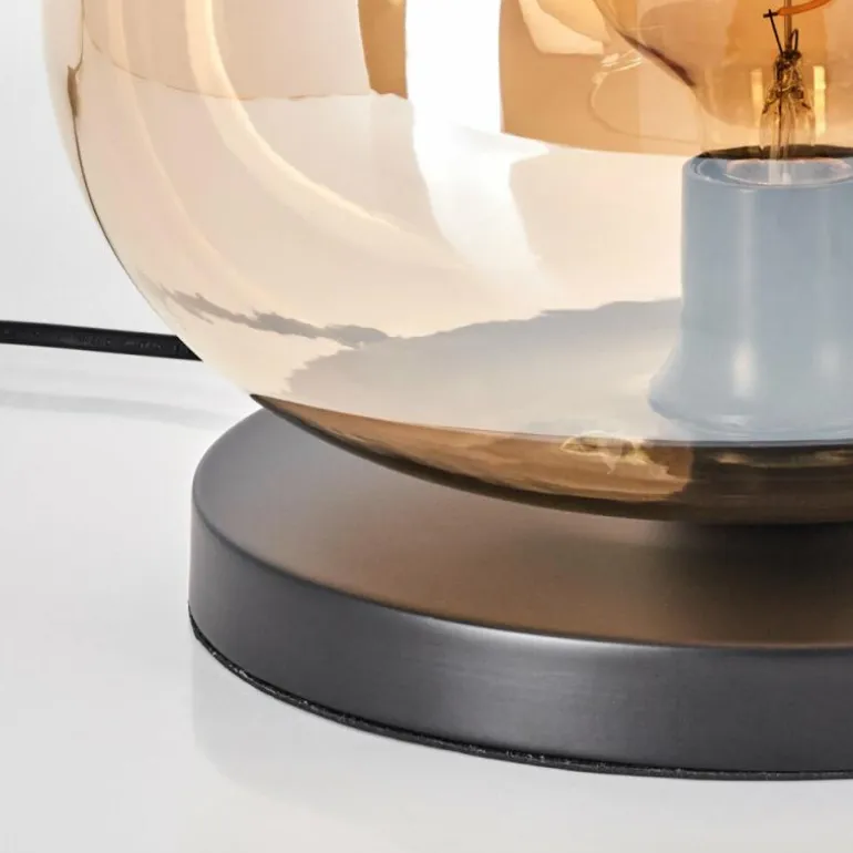 Apedo Lampe à poser Noir, 1 lumière