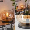 Apedo Lampe à poser Noir, 1 lumière