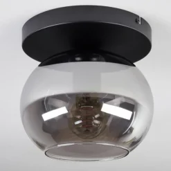 Apedo Plafonnier, Boule lumineuse Fumé, 1 lumière