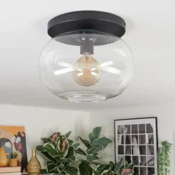 Apedo Plafonnier, Boule lumineuse Clair, 1 lumière