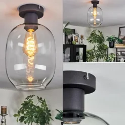 Apedo Plafonnier Clair, 1 lumière