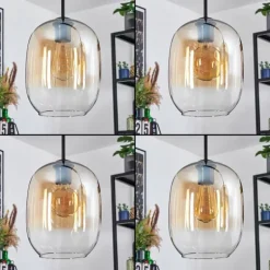 Apedo Suspension, Suspension Ambre, Clair, 3 lumières