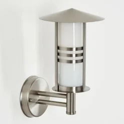 Applique extérieure Forli Acier inoxydable, 1 lumière