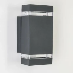 Applique extérieure Lutak LED Anthracite, 2 lumières