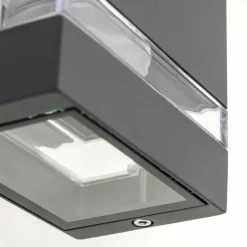 Applique extérieure Lutak LED Anthracite, 2 lumières