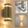 Applique extérieure Maturin Acier inoxydable, 2 lumières