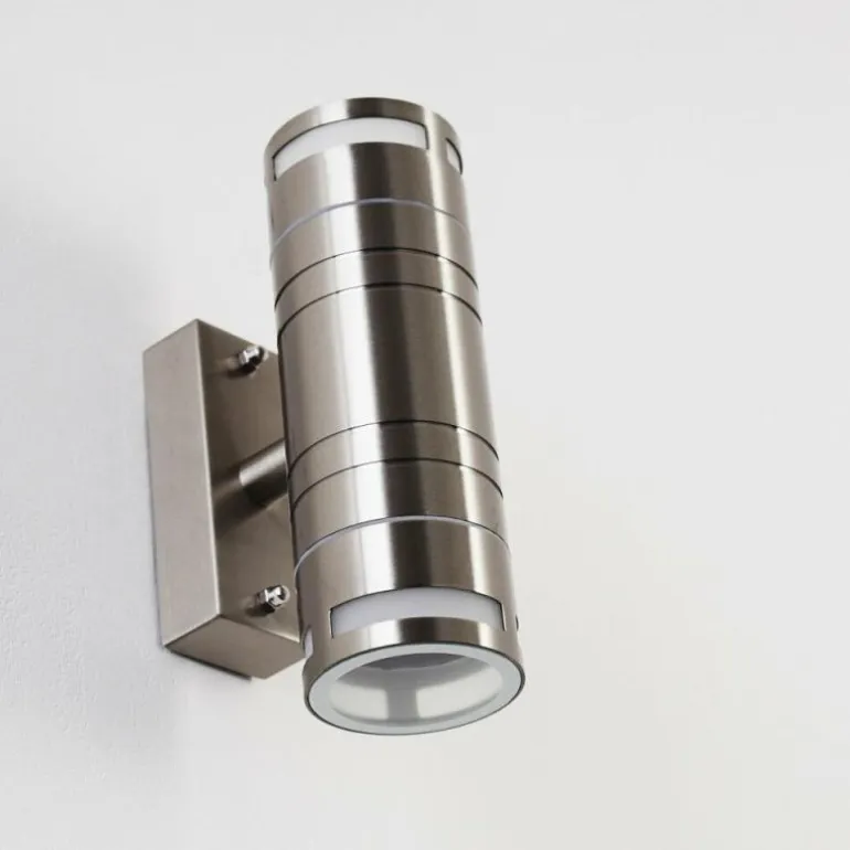 Applique extérieure Selve Acier inoxydable, 2 lumières