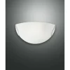 Applique Fabas Luce FOX Nickel mat, 1 lumière