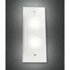 Applique Fabas Luce MAGGIE Chrome, 2 lumières