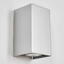 Applique murale Bellevesvres Nickel mat, 2 lumières