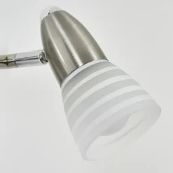 Applique murale Chapod Nickel mat, 2 lumières