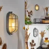 Applique murale Chaquire Gris, 1 lumière