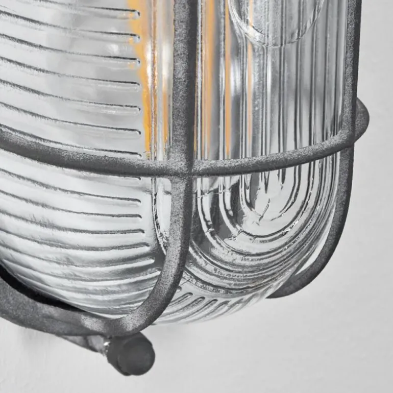 Applique murale Chaquire Gris, 1 lumière