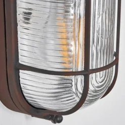 Applique murale Chaquire Brun, Rouille, 1 lumière