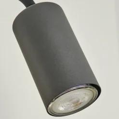 Applique murale Javel Anthracite, Couleur bois, 1 lumière