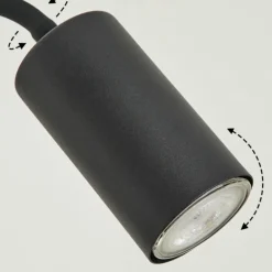 Applique murale Javel Noir, 1 lumière