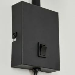 Applique murale Javel Noir, 1 lumière
