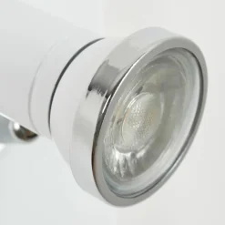 Applique murale Lanrigan LED Chrome, Blanc, 1 lumière