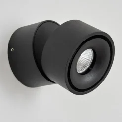 Applique murale Laonsana LED Noir, 1 lumière