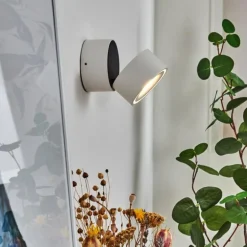 Applique murale Laonsana LED Blanc, 1 lumière