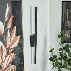 Applique murale Meels LED Noir, 1 lumière