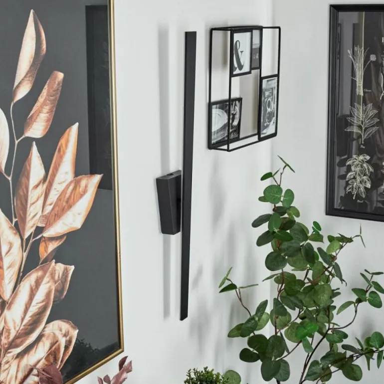 Applique murale Meels LED Noir, 1 lumière