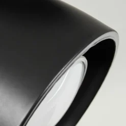 Applique murale Moesdorf LED Nickel mat, Noir, 1 lumière