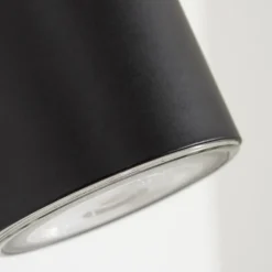 Applique murale Nestavel LED Noir, 1 lumière