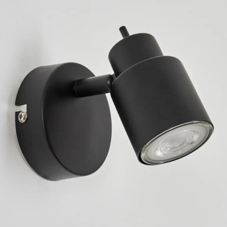 Applique murale Nestavel LED Noir, 1 lumière