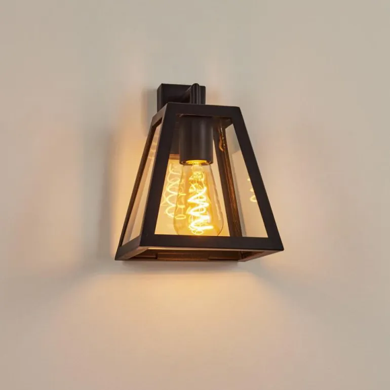 Applique murale Nittorp Noir, 1 lumière