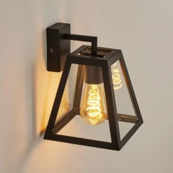 Applique murale Nittorp Noir, 1 lumière