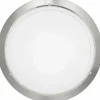 Applique murale / Plafonnier Eglo PLANET 1 Nickel mat