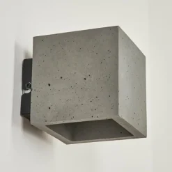 Applique murale Polcura Gris, 1 lumière